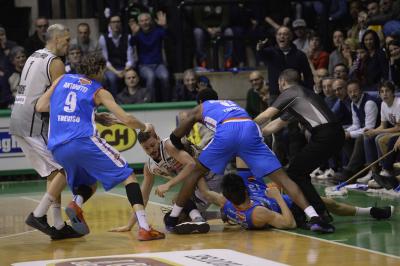 TREVISO 25 03 2018 LNP CAMPIONATO 2017-2018 NUTRIBULLET TREVISO BASKET - UDINE