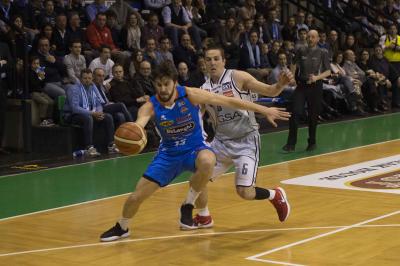 TREVISO 25 03 2018 LNP CAMPIONATO 2017-2018 NUTRIBULLET TREVISO BASKET - UDINE