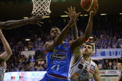 TREVISO 25 03 2018 LNP CAMPIONATO 2017-2018 NUTRIBULLET TREVISO BASKET - UDINE