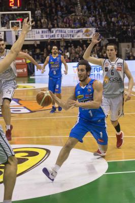 TREVISO 25 03 2018 LNP CAMPIONATO 2017-2018 NUTRIBULLET TREVISO BASKET - UDINE