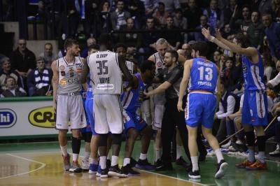TREVISO 25 03 2018 LNP CAMPIONATO 2017-2018 NUTRIBULLET TREVISO BASKET - UDINE