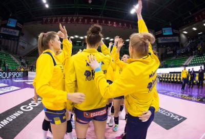 TREVISO 07 04 2018 LEGAVOLLEY PLAYOFF 2017-2018  PROSECCO DOC IMOCO - IL BISONTE FIRENZE