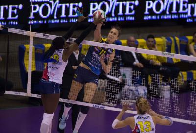 TREVISO 07 04 2018 LEGAVOLLEY PLAYOFF 2017-2018  PROSECCO DOC IMOCO - IL BISONTE FIRENZE