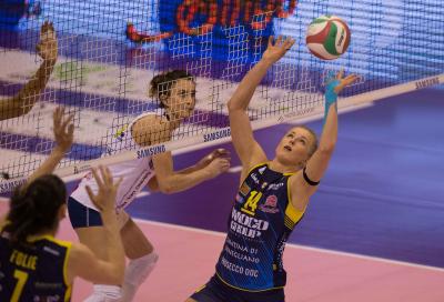 TREVISO 07 04 2018 LEGAVOLLEY PLAYOFF 2017-2018  PROSECCO DOC IMOCO - IL BISONTE FIRENZE