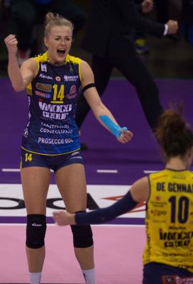 TREVISO 07 04 2018 LEGAVOLLEY PLAYOFF 2017-2018  PROSECCO DOC IMOCO - IL BISONTE FIRENZE