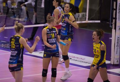 TREVISO 07 04 2018 LEGAVOLLEY PLAYOFF 2017-2018  PROSECCO DOC IMOCO - IL BISONTE FIRENZE