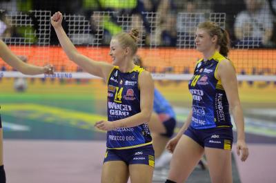 TREVISO 21 04 2018 LEGAVOLLEY PLAYOFF 2017-2018  PROSECCO DOC IMOCO - IGOR GORGONZOLA NOVARA
