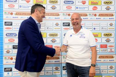 TREVISO 07 06 2018 LNP CAMPIONATO 2018-2019 DE LONGHI TREVISO BASKET - PRESENTAZIONE MAX MENETTI