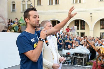 CONEGLIANO 23 09 2018 LEGAVOLLEY CAMPIONATO  2018-2019  PROSECCO DOC IMOCO - PRESENTAZIONE SQUADRA PIAZZA CIMA
