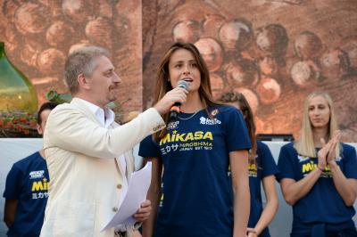 CONEGLIANO 23 09 2018 LEGAVOLLEY CAMPIONATO  2018-2019  PROSECCO DOC IMOCO - PRESENTAZIONE SQUADRA PIAZZA CIMA