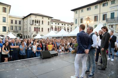CONEGLIANO 23 09 2018 LEGAVOLLEY CAMPIONATO  2018-2019  PROSECCO DOC IMOCO - PRESENTAZIONE SQUADRA PIAZZA CIMA