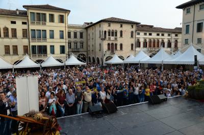 CONEGLIANO 23 09 2018 LEGAVOLLEY CAMPIONATO  2018-2019  PROSECCO DOC IMOCO - PRESENTAZIONE SQUADRA PIAZZA CIMA