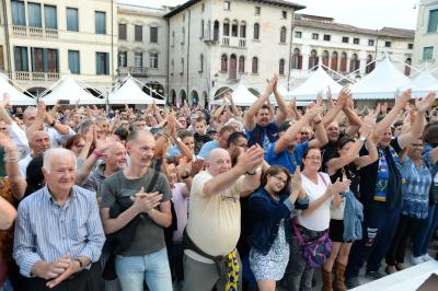CONEGLIANO 23 09 2018 LEGAVOLLEY CAMPIONATO  2018-2019  PROSECCO DOC IMOCO - PRESENTAZIONE SQUADRA PIAZZA CIMA