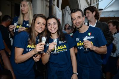 CONEGLIANO 23 09 2018 LEGAVOLLEY CAMPIONATO  2018-2019  PROSECCO DOC IMOCO - PRESENTAZIONE SQUADRA PIAZZA CIMA