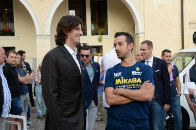 CONEGLIANO 23 09 2018 LEGAVOLLEY CAMPIONATO  2018-2019  PROSECCO DOC IMOCO - PRESENTAZIONE SQUADRA PIAZZA CIMA