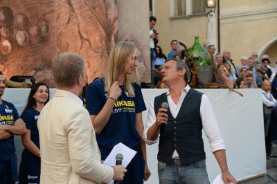 CONEGLIANO 23 09 2018 LEGAVOLLEY CAMPIONATO  2018-2019  PROSECCO DOC IMOCO - PRESENTAZIONE SQUADRA PIAZZA CIMA