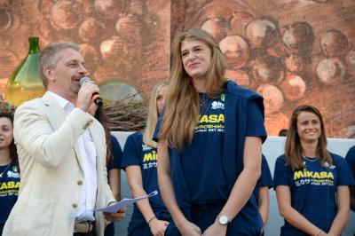 CONEGLIANO 23 09 2018 LEGAVOLLEY CAMPIONATO  2018-2019  PROSECCO DOC IMOCO - PRESENTAZIONE SQUADRA PIAZZA CIMA