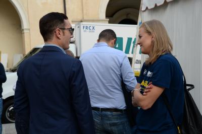 CONEGLIANO 23 09 2018 LEGAVOLLEY CAMPIONATO  2018-2019  PROSECCO DOC IMOCO - PRESENTAZIONE SQUADRA PIAZZA CIMA