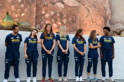 CONEGLIANO 23 09 2018 LEGAVOLLEY CAMPIONATO  2018-2019  PROSECCO DOC IMOCO - PRESENTAZIONE SQUADRA PIAZZA CIMA
