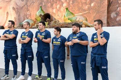 CONEGLIANO 23 09 2018 LEGAVOLLEY CAMPIONATO  2018-2019  PROSECCO DOC IMOCO - PRESENTAZIONE SQUADRA PIAZZA CIMA