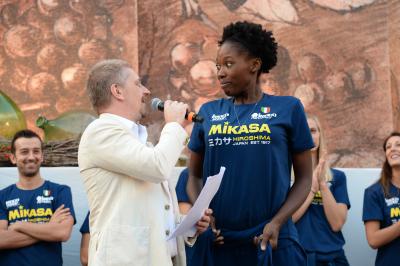 CONEGLIANO 23 09 2018 LEGAVOLLEY CAMPIONATO  2018-2019  PROSECCO DOC IMOCO - PRESENTAZIONE SQUADRA PIAZZA CIMA
