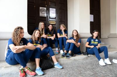 CONEGLIANO 23 09 2018 LEGAVOLLEY CAMPIONATO  2018-2019  PROSECCO DOC IMOCO - PRESENTAZIONE SQUADRA PIAZZA CIMA