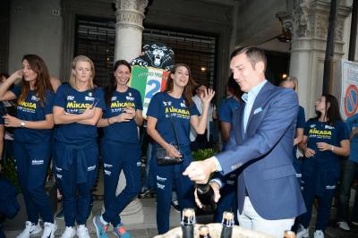 CONEGLIANO 23 09 2018 LEGAVOLLEY CAMPIONATO  2018-2019  PROSECCO DOC IMOCO - PRESENTAZIONE SQUADRA PIAZZA CIMA