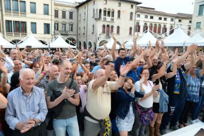 CONEGLIANO 23 09 2018 LEGAVOLLEY CAMPIONATO  2018-2019  PROSECCO DOC IMOCO - PRESENTAZIONE SQUADRA PIAZZA CIMA