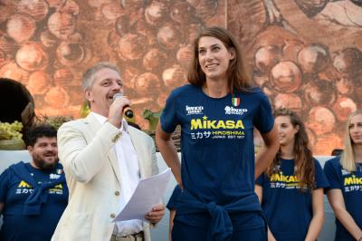 CONEGLIANO 23 09 2018 LEGAVOLLEY CAMPIONATO  2018-2019  PROSECCO DOC IMOCO - PRESENTAZIONE SQUADRA PIAZZA CIMA