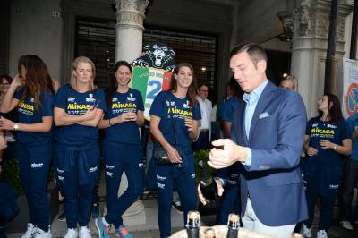 CONEGLIANO 23 09 2018 LEGAVOLLEY CAMPIONATO  2018-2019  PROSECCO DOC IMOCO - PRESENTAZIONE SQUADRA PIAZZA CIMA