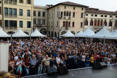 CONEGLIANO 23 09 2018 LEGAVOLLEY CAMPIONATO  2018-2019  PROSECCO DOC IMOCO - PRESENTAZIONE SQUADRA PIAZZA CIMA