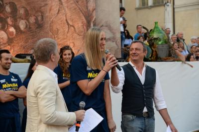 CONEGLIANO 23 09 2018 LEGAVOLLEY CAMPIONATO  2018-2019  PROSECCO DOC IMOCO - PRESENTAZIONE SQUADRA PIAZZA CIMA