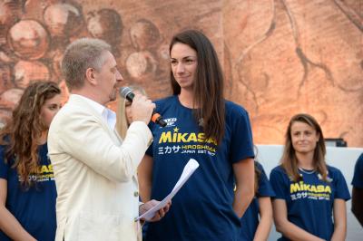 CONEGLIANO 23 09 2018 LEGAVOLLEY CAMPIONATO  2018-2019  PROSECCO DOC IMOCO - PRESENTAZIONE SQUADRA PIAZZA CIMA