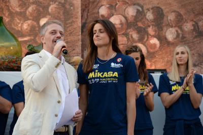 CONEGLIANO 23 09 2018 LEGAVOLLEY CAMPIONATO  2018-2019  PROSECCO DOC IMOCO - PRESENTAZIONE SQUADRA PIAZZA CIMA