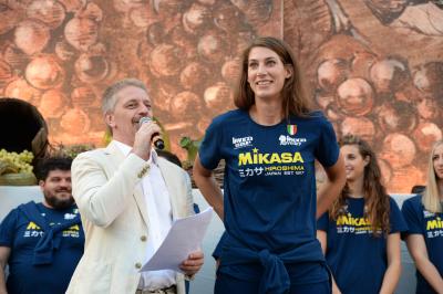 CONEGLIANO 23 09 2018 LEGAVOLLEY CAMPIONATO  2018-2019  PROSECCO DOC IMOCO - PRESENTAZIONE SQUADRA PIAZZA CIMA