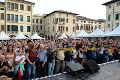 CONEGLIANO 23 09 2018 LEGAVOLLEY CAMPIONATO  2018-2019  PROSECCO DOC IMOCO - PRESENTAZIONE SQUADRA PIAZZA CIMA