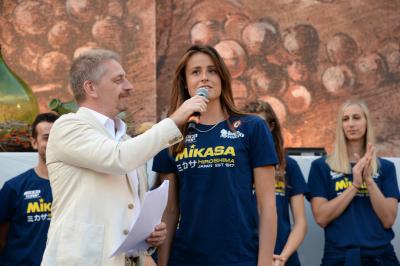 CONEGLIANO 23 09 2018 LEGAVOLLEY CAMPIONATO  2018-2019  PROSECCO DOC IMOCO - PRESENTAZIONE SQUADRA PIAZZA CIMA