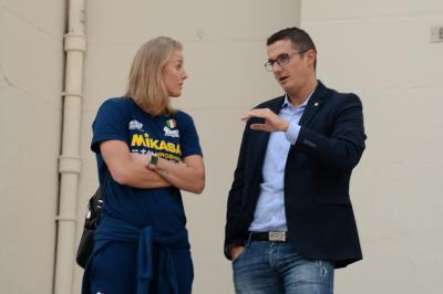 CONEGLIANO 23 09 2018 LEGAVOLLEY CAMPIONATO  2018-2019  PROSECCO DOC IMOCO - PRESENTAZIONE SQUADRA PIAZZA CIMA