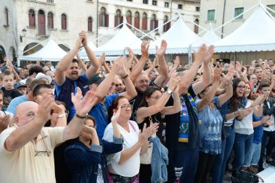 CONEGLIANO 23 09 2018 LEGAVOLLEY CAMPIONATO  2018-2019  PROSECCO DOC IMOCO - PRESENTAZIONE SQUADRA PIAZZA CIMA