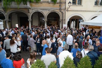 CONEGLIANO 23 09 2018 LEGAVOLLEY CAMPIONATO  2018-2019  PROSECCO DOC IMOCO - PRESENTAZIONE SQUADRA PIAZZA CIMA