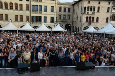 CONEGLIANO 23 09 2018 LEGAVOLLEY CAMPIONATO  2018-2019  PROSECCO DOC IMOCO - PRESENTAZIONE SQUADRA PIAZZA CIMA