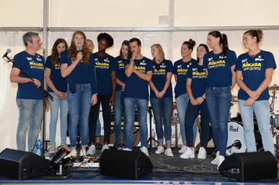 SAN BIAGIO DI CALLALTA 30 09 2018 LEGAVOLLEY CAMPIONATO  2018-2019  PROSECCO DOC IMOCO - PRANZO AZIENDA ANTONIO CARRARO