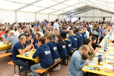 SAN BIAGIO DI CALLALTA 30 09 2018 LEGAVOLLEY CAMPIONATO  2018-2019  PROSECCO DOC IMOCO - PRANZO AZIENDA ANTONIO CARRARO