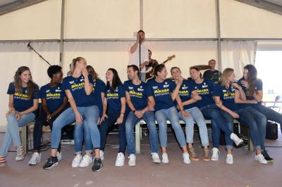 SAN BIAGIO DI CALLALTA 30 09 2018 LEGAVOLLEY CAMPIONATO  2018-2019  PROSECCO DOC IMOCO - PRANZO AZIENDA ANTONIO CARRARO