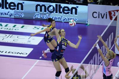 TREVISO 27 10 2018 LEGAVOLLEY CAMPIONATO 2018-2019  PROSECCO DOC IMOCO - CASALMAGGIORE