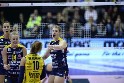 TREVISO 27 10 2018 LEGAVOLLEY CAMPIONATO 2018-2019  PROSECCO DOC IMOCO - CASALMAGGIORE