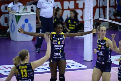 TREVISO 27 10 2018 LEGAVOLLEY CAMPIONATO 2018-2019  PROSECCO DOC IMOCO - CASALMAGGIORE