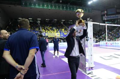 TREVISO 10 11 2018 LEGAVOLLEY SUPOERCOPPA  2018-2019  PROSECCO DOC IMOCO - IGOR GORGONZOLA NOVARA