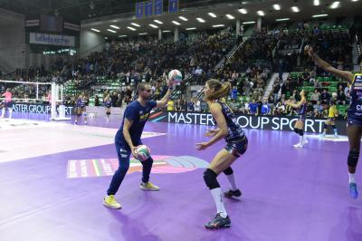 TREVISO 10 11 2018 LEGAVOLLEY SUPOERCOPPA  2018-2019  PROSECCO DOC IMOCO - IGOR GORGONZOLA NOVARA