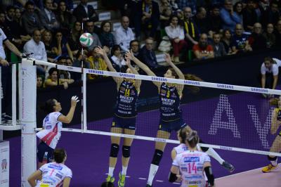 TREVISO 10 11 2018 LEGAVOLLEY SUPOERCOPPA  2018-2019  PROSECCO DOC IMOCO - IGOR GORGONZOLA NOVARA